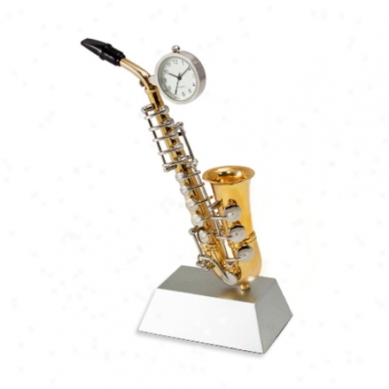 Saxophonw Clock