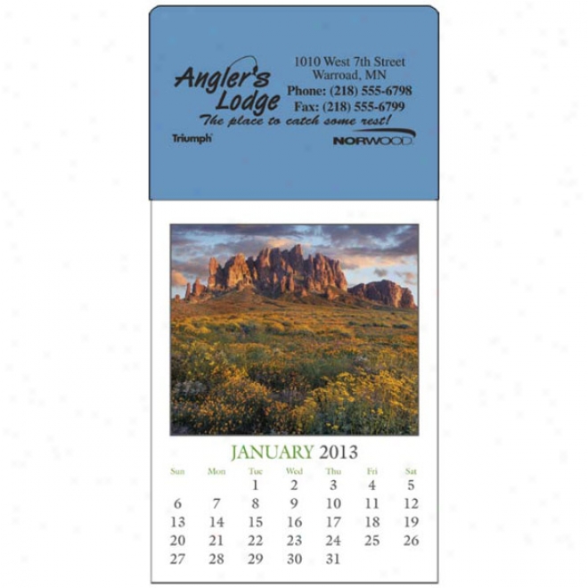 Scenic Stick Up Calendar