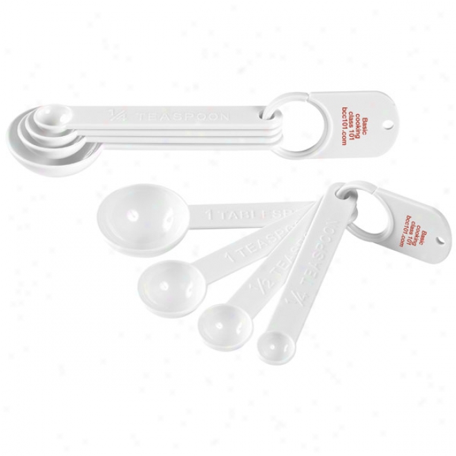 Set Of Four Measuring Spoons