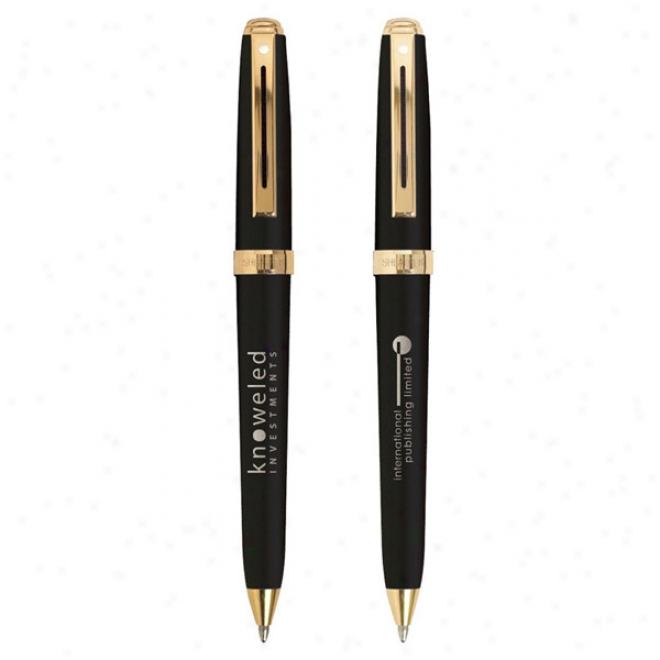 Sheaffer Prelude Collection  Ballpoint-22k Gopd Plate Trim