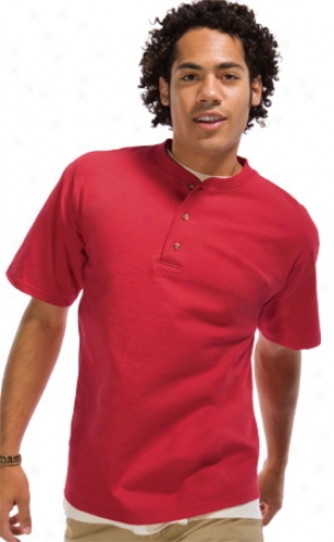 Short Sleeve Henley