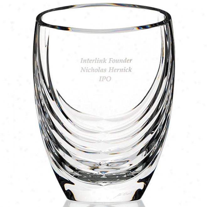 Siena Clear Crystal Vase