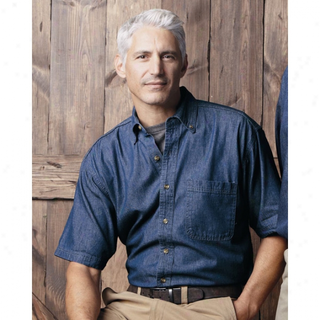 Sierra Pacific Lacking Sleeve Denim Shirt