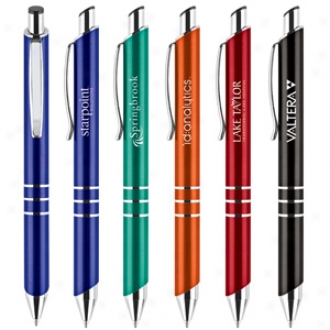 Slim-line Metallic Color Ballpoint