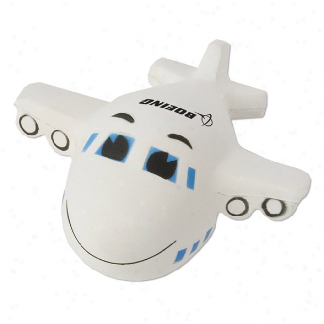 Smiley Airplane Stress Reliever