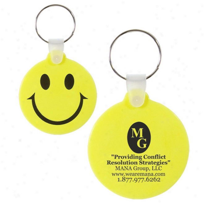 Smiley Keychain