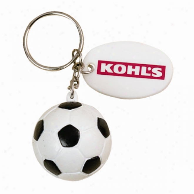 Soccer Ball Key Chain - R8bber
