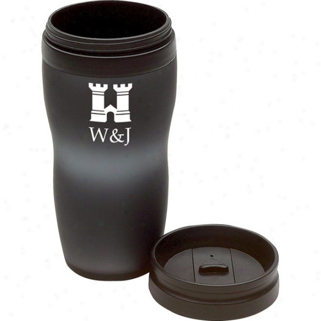 Soft Touch Tumbler With Spill Residtant Slkder Lid