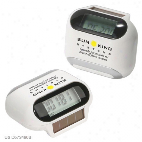 Solar Powered Pedometer