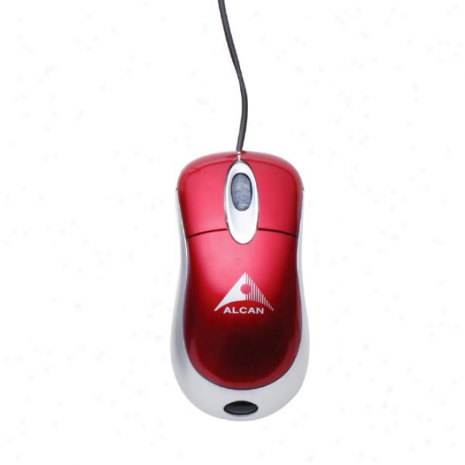 Sourcerer - Full Size Optical Mouse With Semi Gloss Surface And Built In Cord