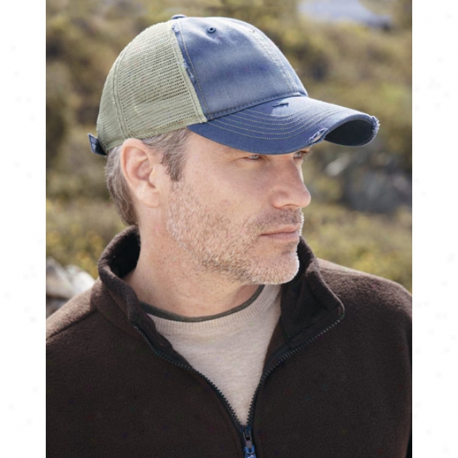 Sportsman Liberality Dirty Washed Mesh Cap