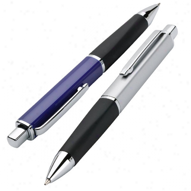 Square Barrel Metal Ballpoint