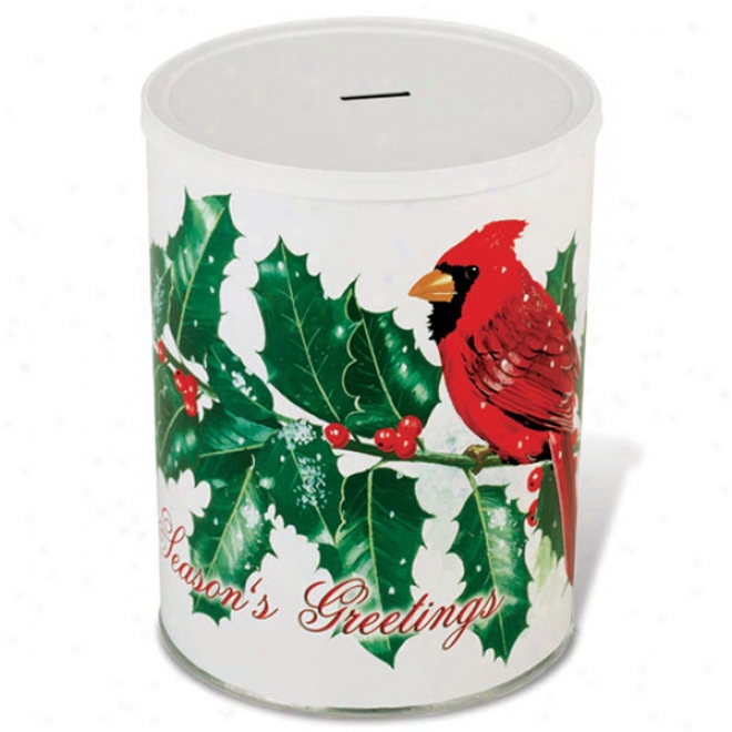 Stock Design 1-gallon Tapered Gift Tin- Empty Tin