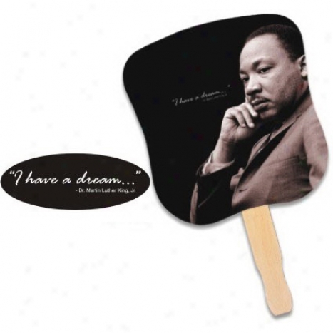 Stock Design Hand Fan -  Dr. Martin Luther King, Jr