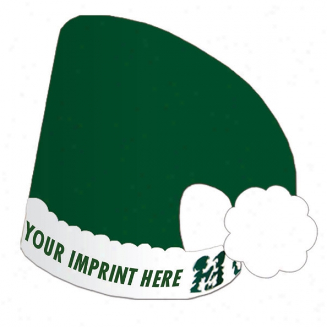 St0ck Elf Santa Hat With High Gloss Finish