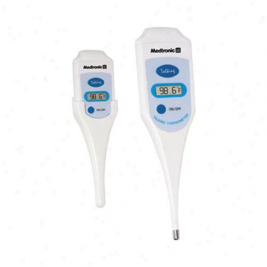 Talking Digital Thermometer With Auto Shut Off When Not In Use