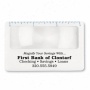 Credit Card Bookmark With Fresnel Lens And Metric Scale