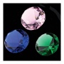 Crystal Diamond Paperweight (color)
