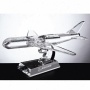 Infinite Sky Opica Couture - 7 1/2" X 13 3/4" - Crystal Airplane On Base Award