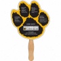 Paw Print - Digital Economy Fans With Douuble Sided Film Lamiination