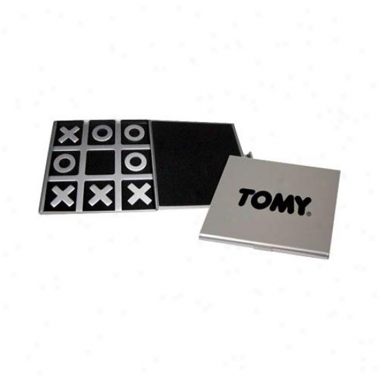 Tic-tac-toe Game With Eight Pieces Of 1/8" Thick Aluminum