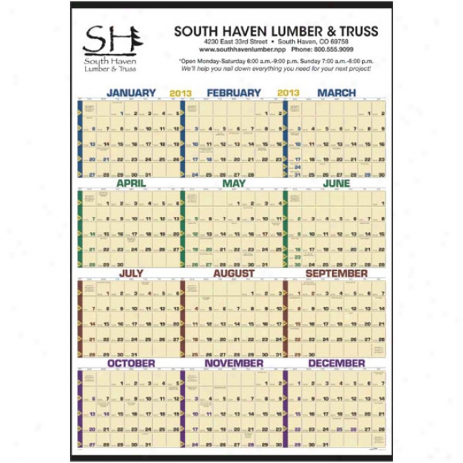 Time Management Span-a-year (non-laminated)