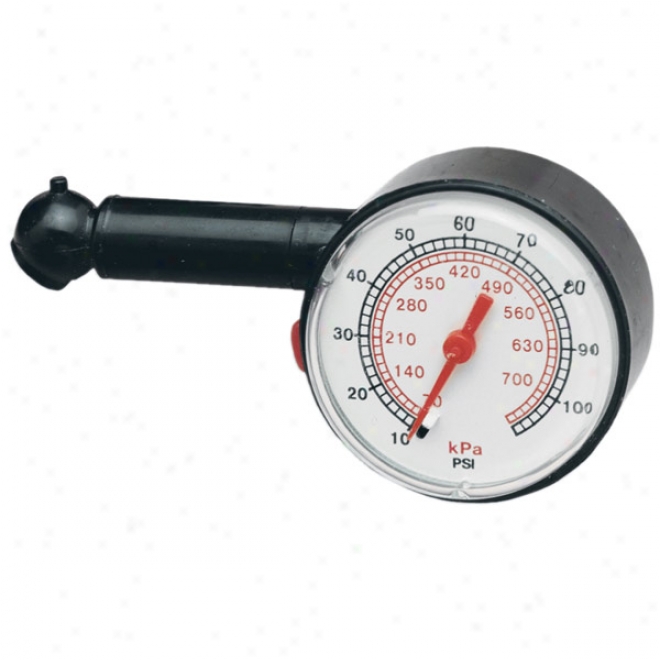 Tire Gauge With Air Release Button
