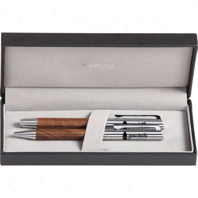 Tizio Fountain Pen &ammp; Ball Pen Gift Set