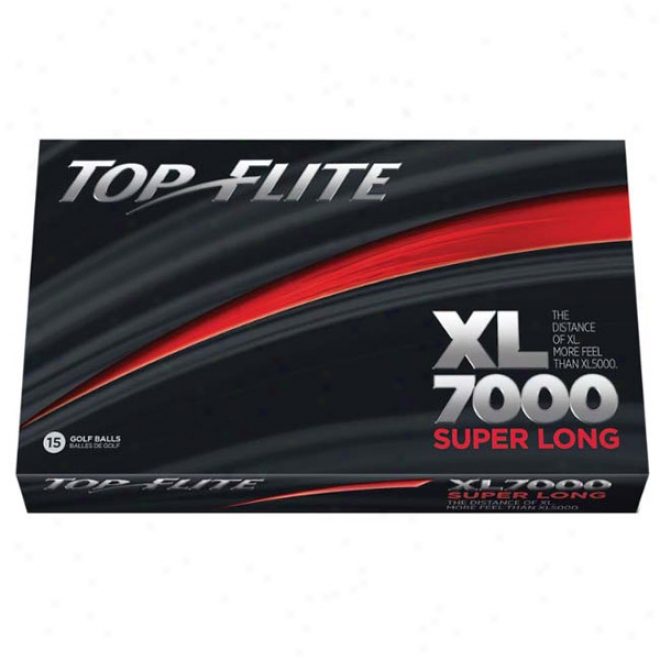 Top-flite Xl 7000 Super Long Golf Ball -15 Pack