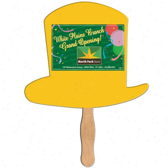 Excel Hat - Digital Economy Fans With Double Sidd Film Lamination