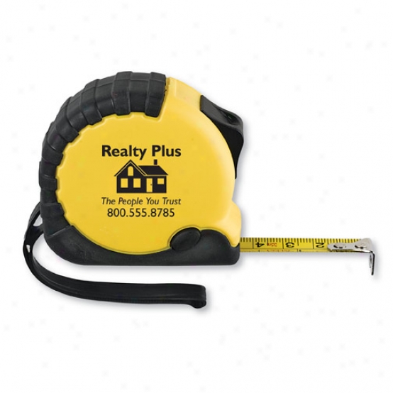 Tuf-tape - Easy To Hold Tape Measure With Rubber Trim And 1/2" Wide 12' Metal Tape