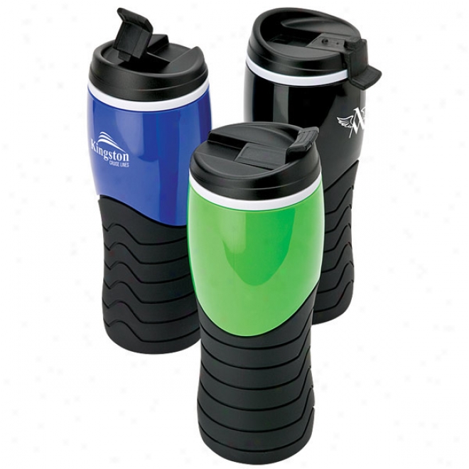 Tumbler With Grip - 14 Oz