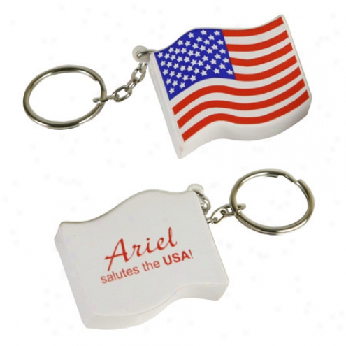 Us Flag Key Chain