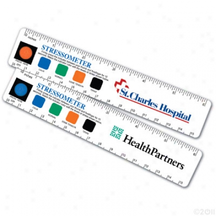 Usa Stress-o-meter 6" Ruler