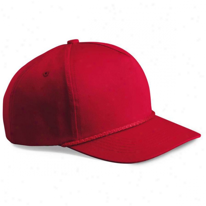 Valucap 5-panel Cap With Braid