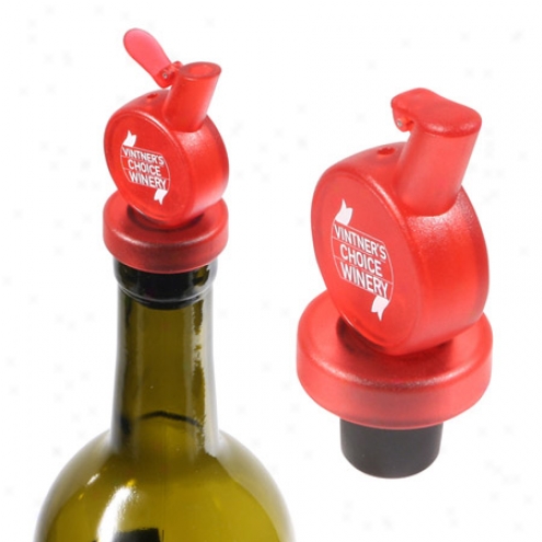 Vintage Stock Wine Stopper & Pourer