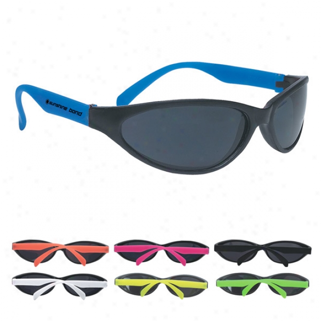 Wave Rubberized Sunglasses