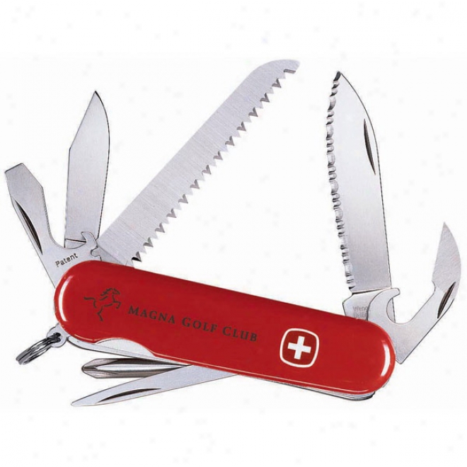 Wenger Serrated Backpacker Gen Swiss Host Knife