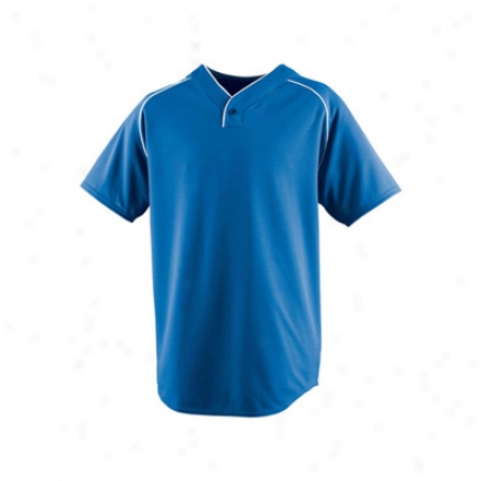 Wicking One-button Baseball Jersey