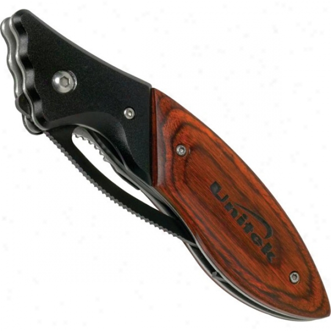 Wood Handle Sport Knife