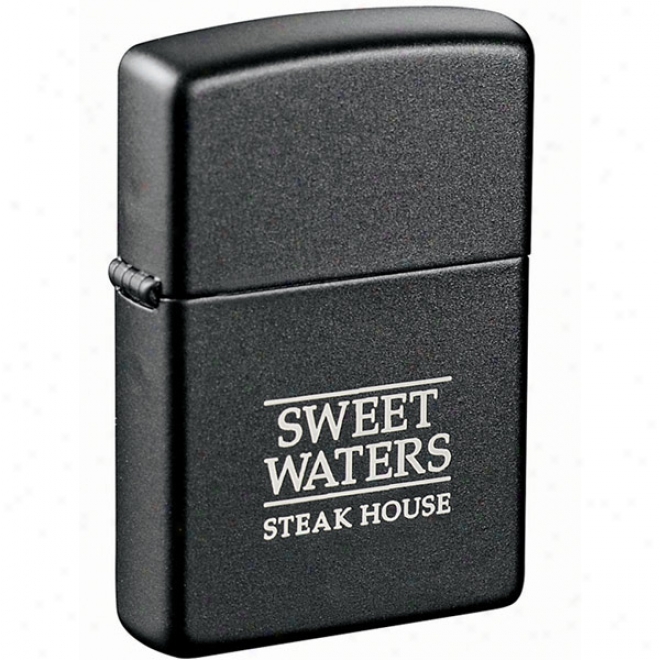 Zippo Windproof Lighter Black Matte