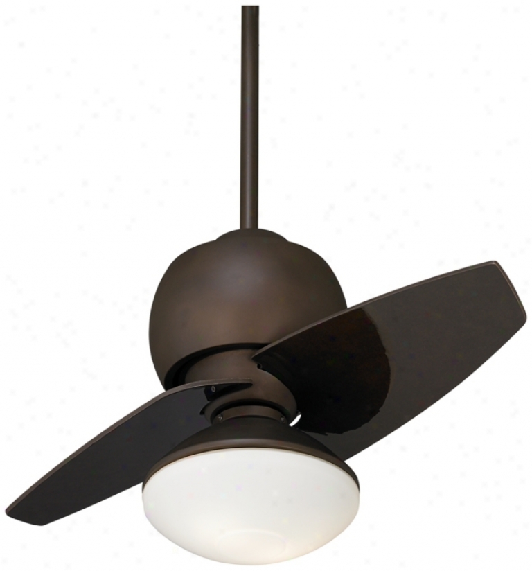 30" Being Orb Damp Location Ceiling Fan With Light Kit (r0171-r0213)