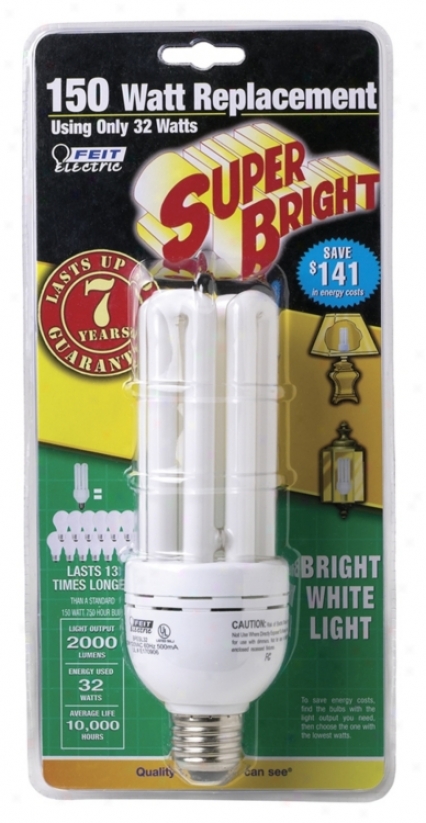 32 Watt Energy Saving Cfl Bulb (31054)