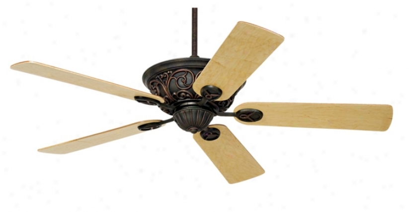 52" Casa Contessa&#8482; Dark Copper Bronze Ceiling Fan (55878-00298)