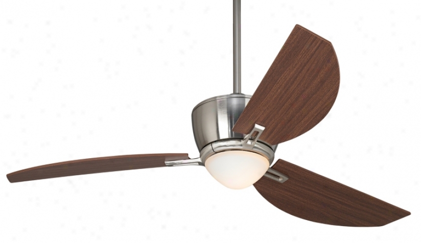 52" Casa Destiny Brushed Nickel Ceiling Fan (63626)