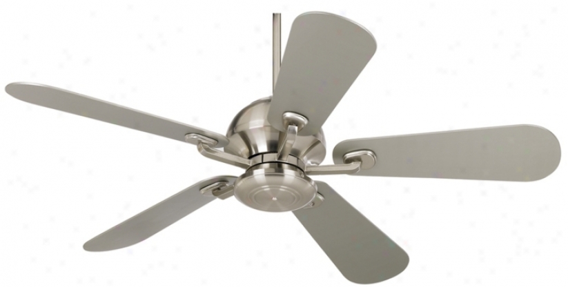 52" Casa Fusion&#8482; Brushed Nickel Ceiling Fan (84445)