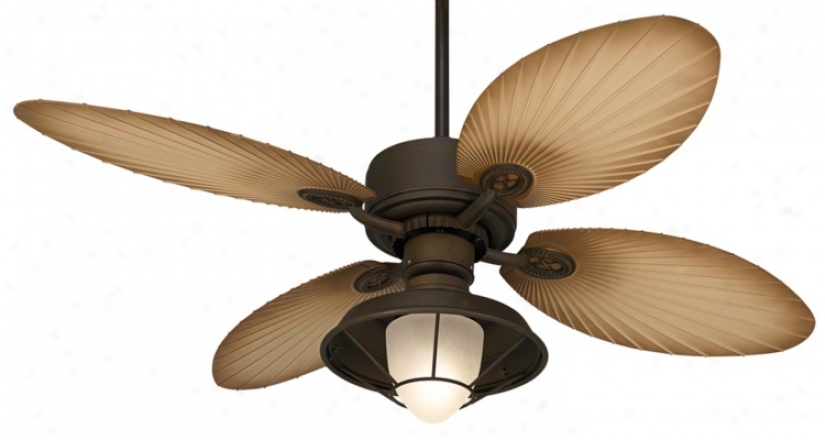 52" Casa Vieja Aerostat Palm Outdoor Ceiling Fan (v0201-v0206-v0211)
