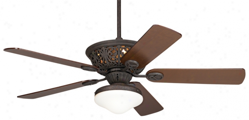 52" Caaa Vieja Costa Del Sol Ceiling Fan With Light Kit (61800-83077)