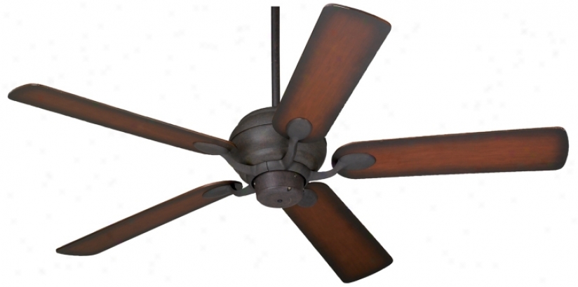 52" Casa Vieja&#174; Black Rst And Cherry Ceiling Fan (86814-56255)
