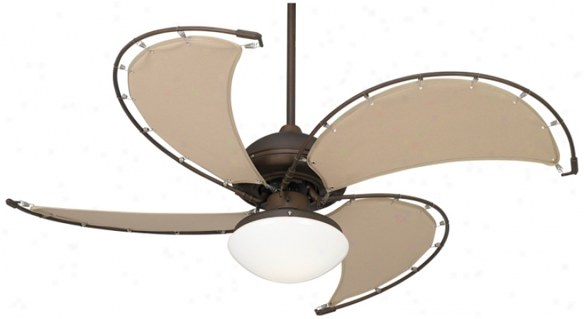 52" Cool View Damp Oil-rubbed Bronze Ceiling Excite (m2559-m2562)